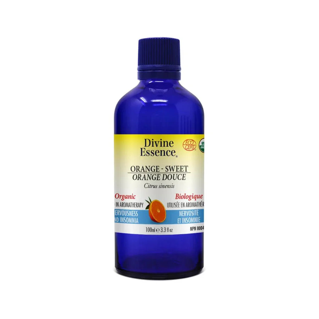 huile essentielle orange douce biologique Divine Essence - La Boite à Grains