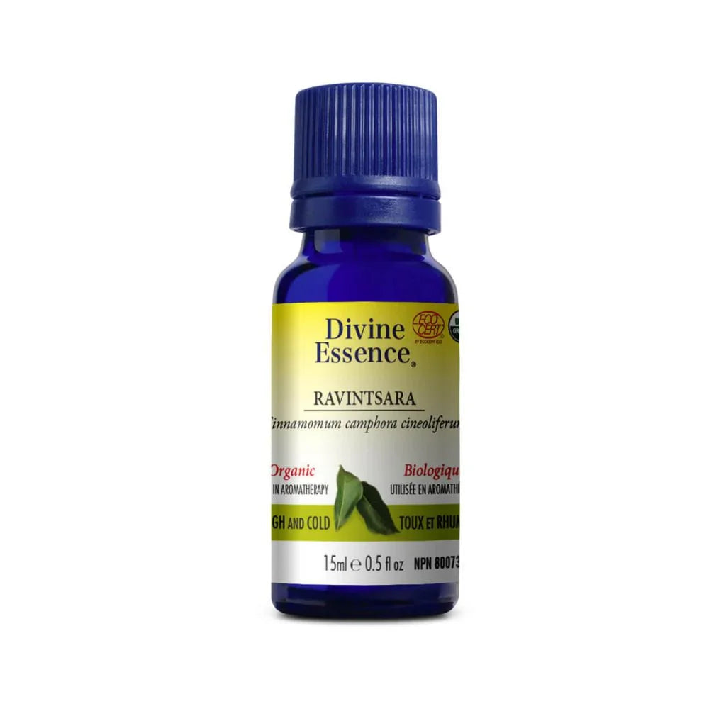 huiles essentielles ravintsara biologique Divine Essence - La Boite à Grains