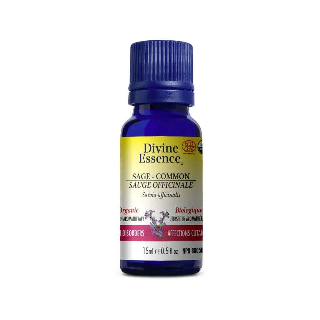 huile essentielle sauge officinale biologique Divine Essence - La Boite à Grains