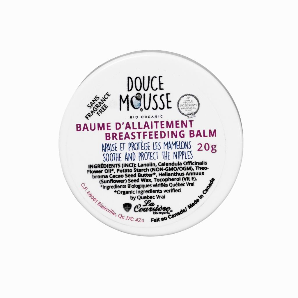 baume d'allaitement Douce Mousse - La Boite à Grains