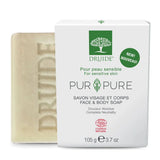 druide pure pure soap for face and body sensitive skin 105 g - La Boite à Grains