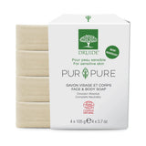 druide pure pure soap for face and body sensitive skin 4 x 105 g - La Boite à Grains