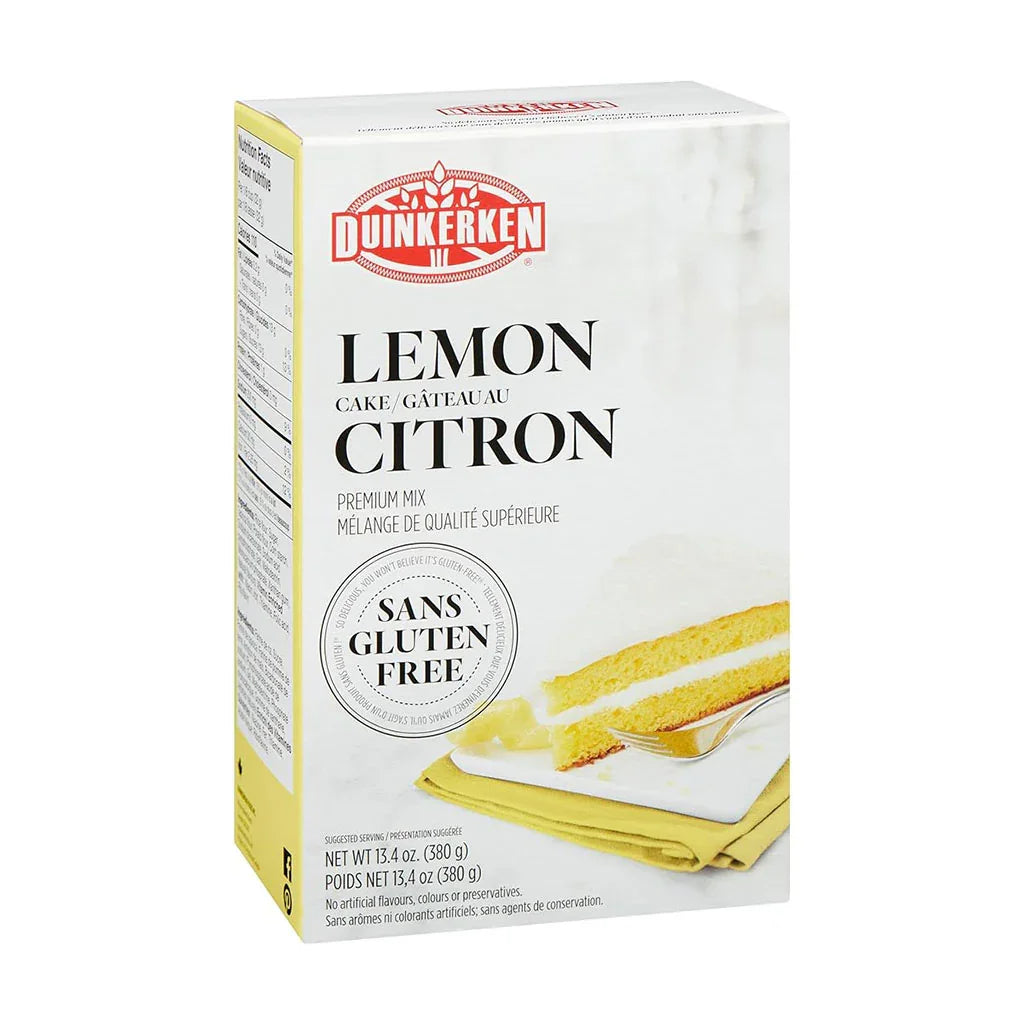 Duinkerken gluten-free lemon cake mix - La Boite à Grains