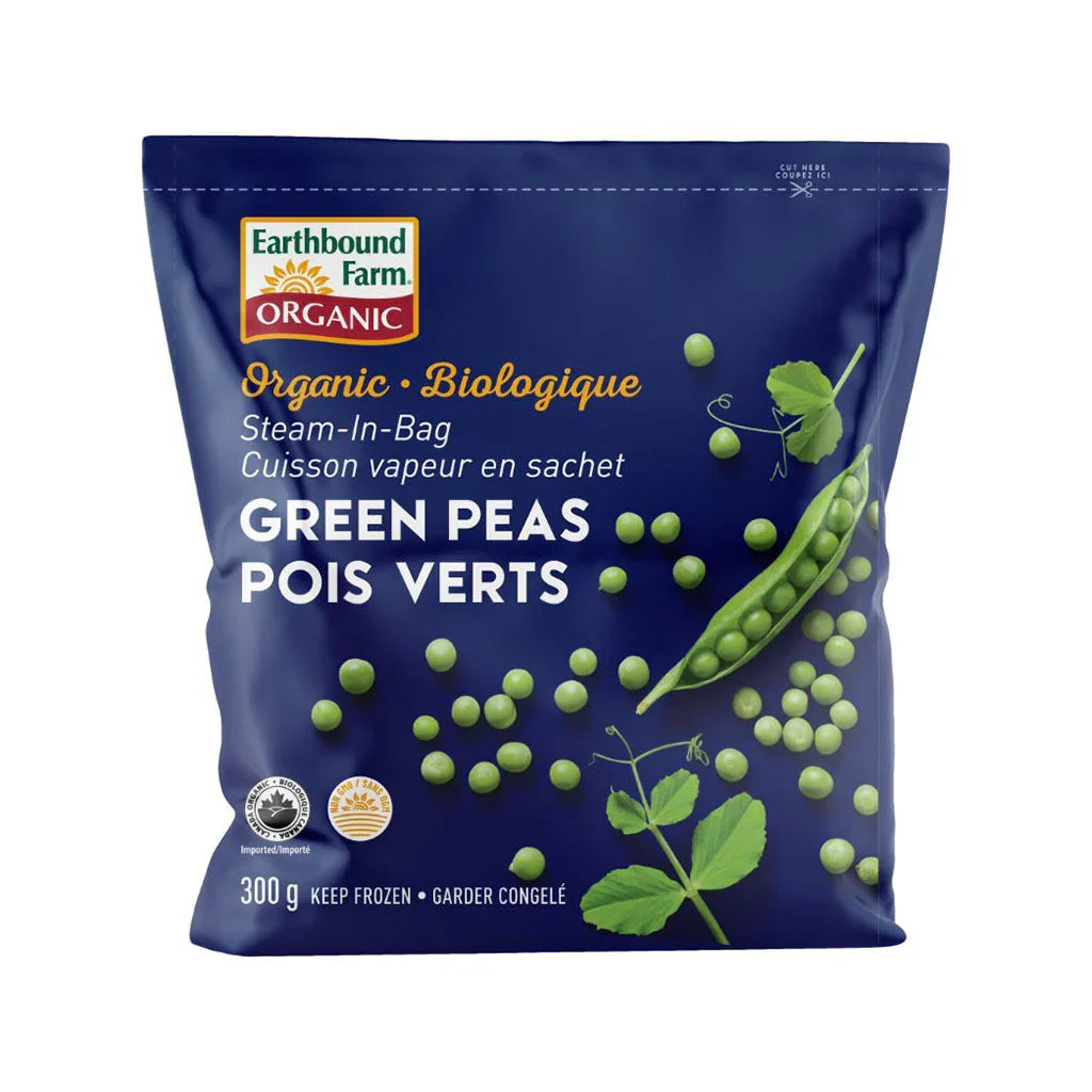 pois verts biologiques earthbound farm - La Boite à Grains