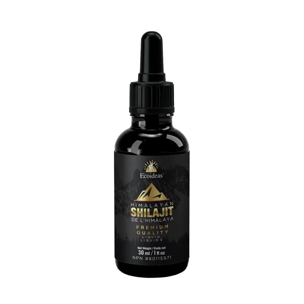 ecoideas shilajit de l'himalaya 30 ml - La Boite à Grains
