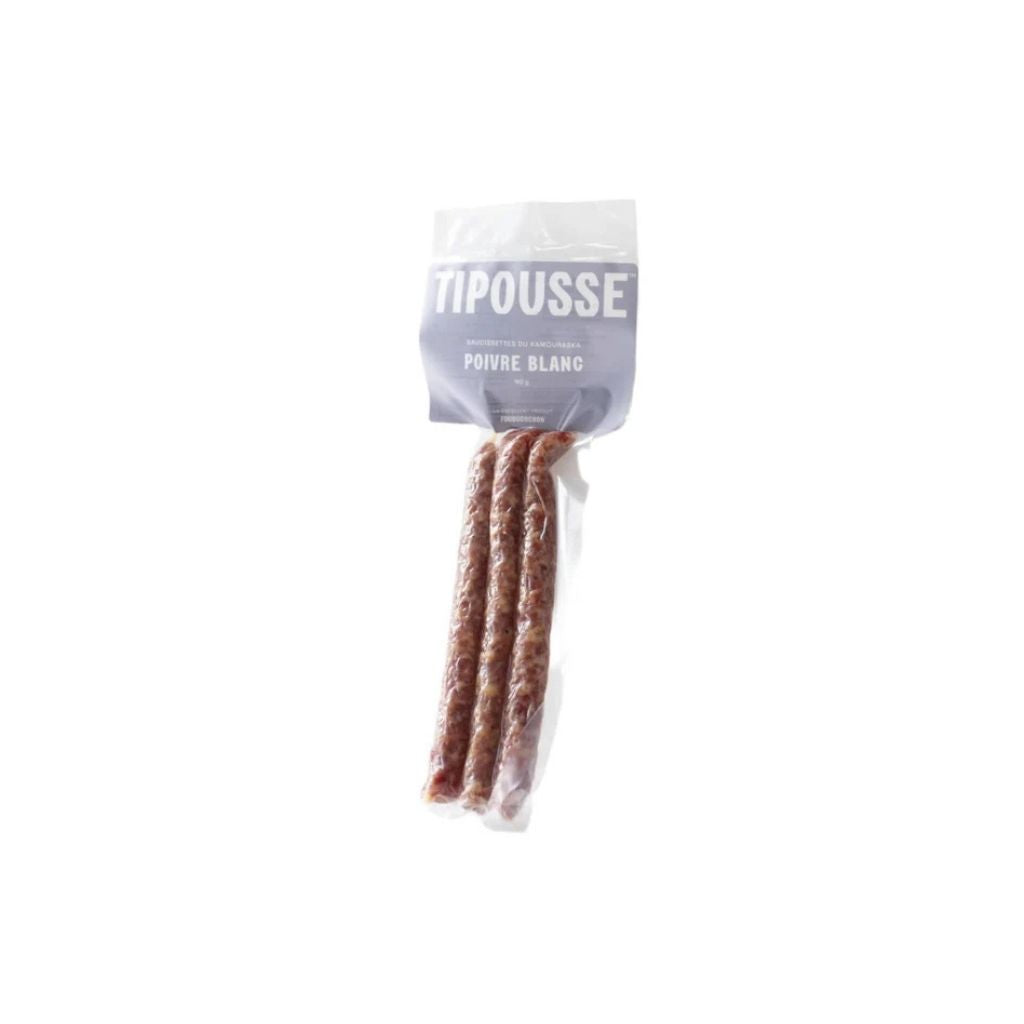 saucissettes Tipousse poivre blanc Fouducochon - La Boite à Grains