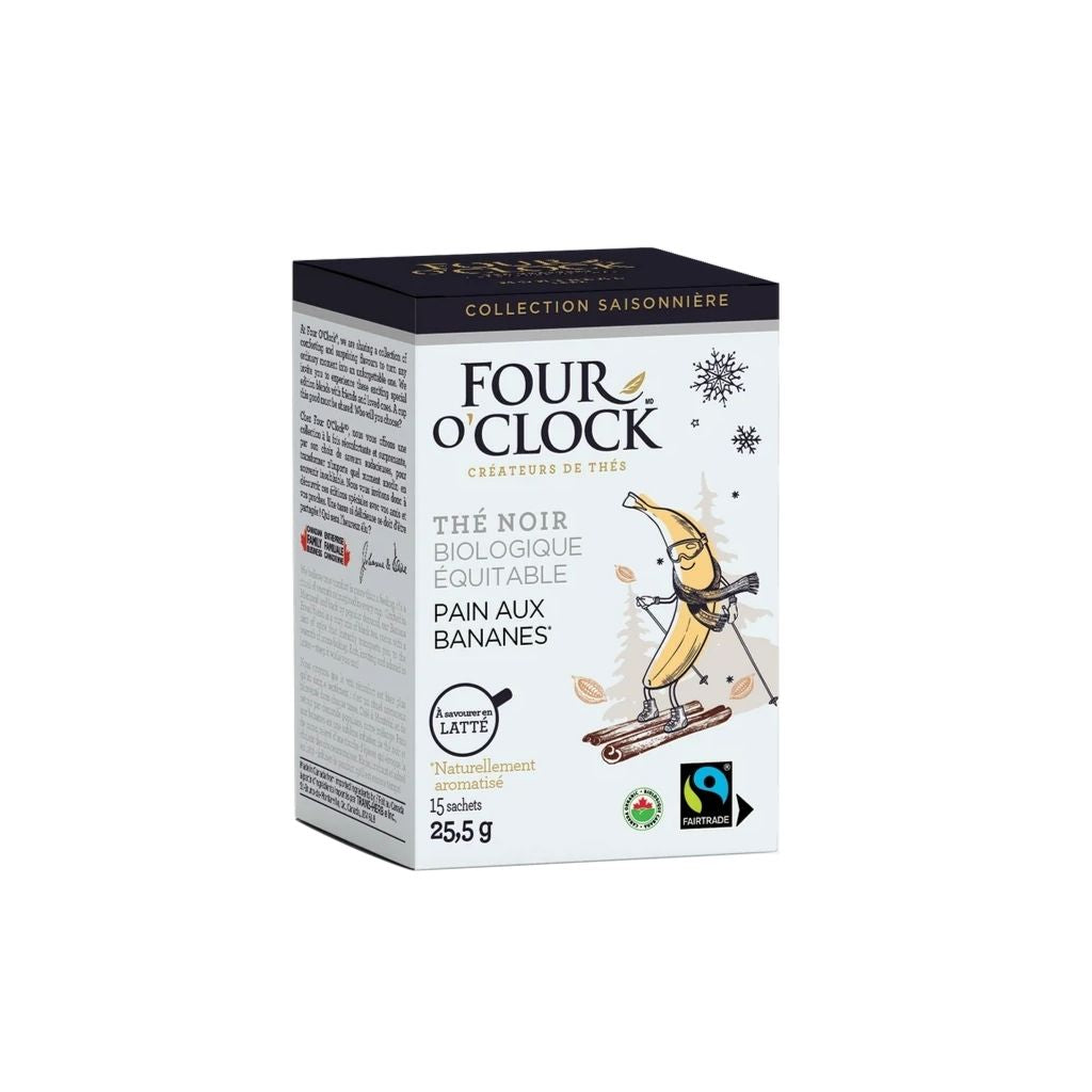 Organic Banana Bread Black Tea Four O'Clock - La Boite à Grains