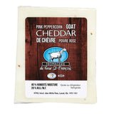 Fromage Cheddar de Chèvre Poivre Rose Fromagerie du Vieux St-François - La Boite à Grains