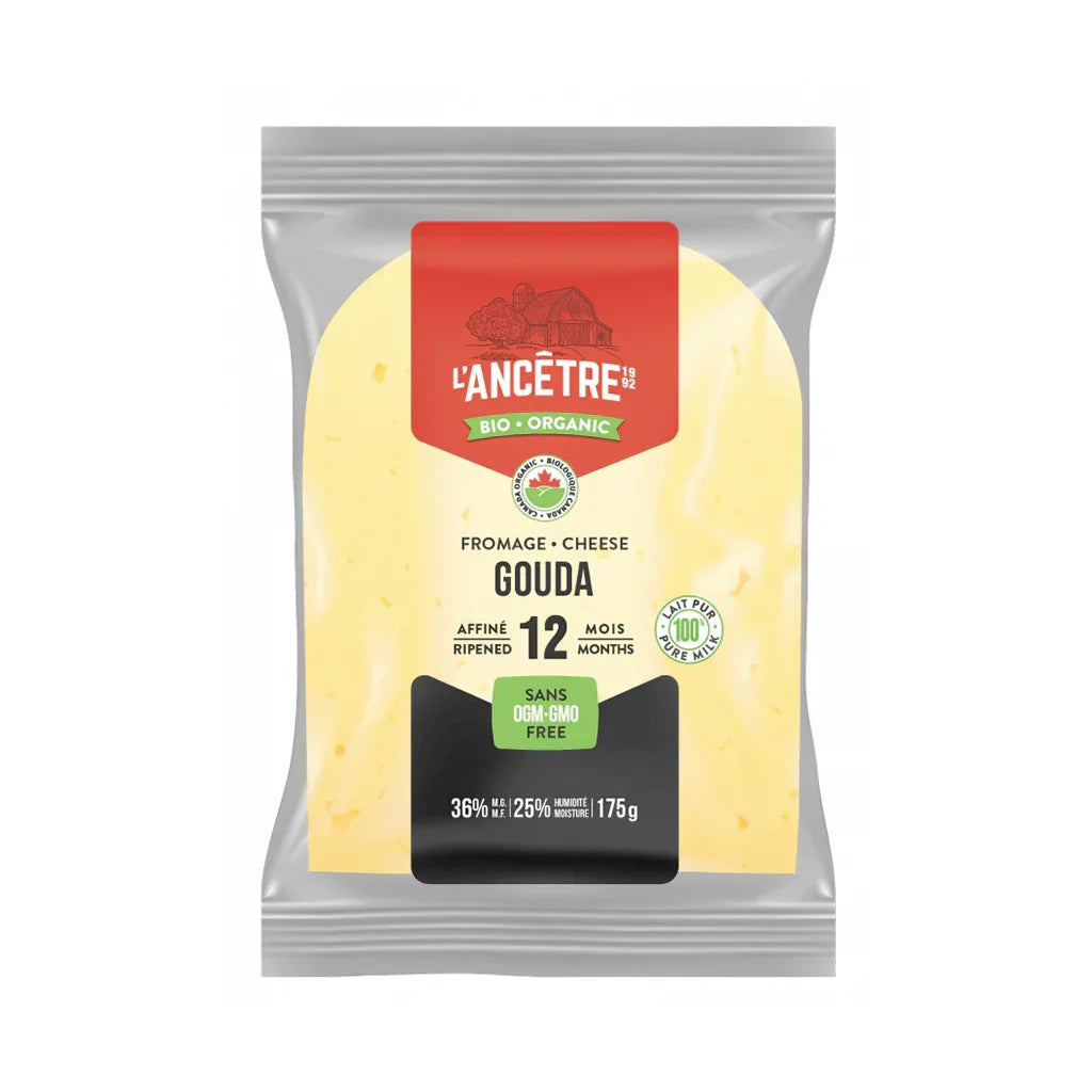 Fromage Gouda Bio Affiné 12 Mois L'Ancêtre - La Boite à Grains