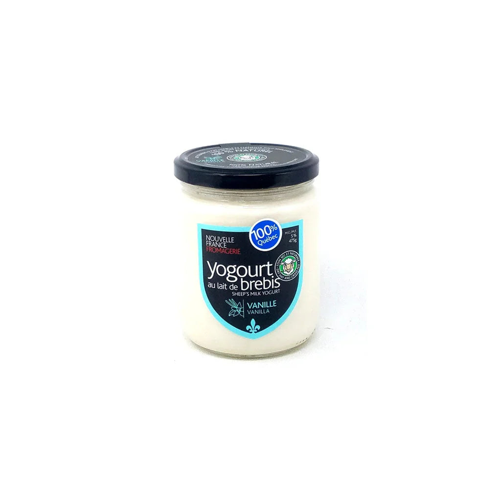 Vanilla sheep yogurt Fromagerie Nouvelle France - La Boite à Grains
