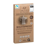 chocolat noir espresso serré Galerie au Chocolat - La Boite à Grains