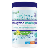 Genuine health collagène marin pur cirtron lime 228 g - La Boite à Grains