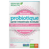 Genuine Health Probiotic Advanced Gut Health for Women 50 Billion CFU 60 Vegan Capsules - La Boite à Grains