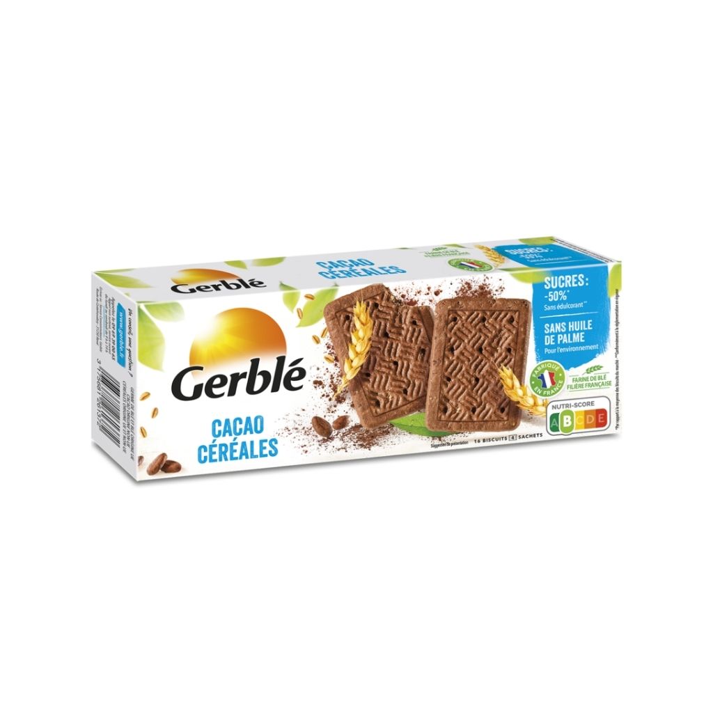 Gerblé Cocoa Cereal Cookies - La Boite à Grains