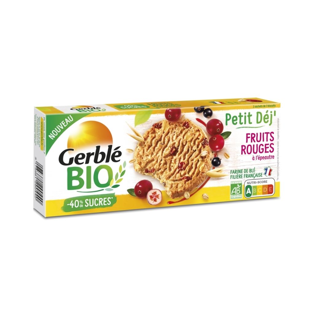 Gerblé Red Berry Spelt Breakfast Cookies - La Boite à Grains