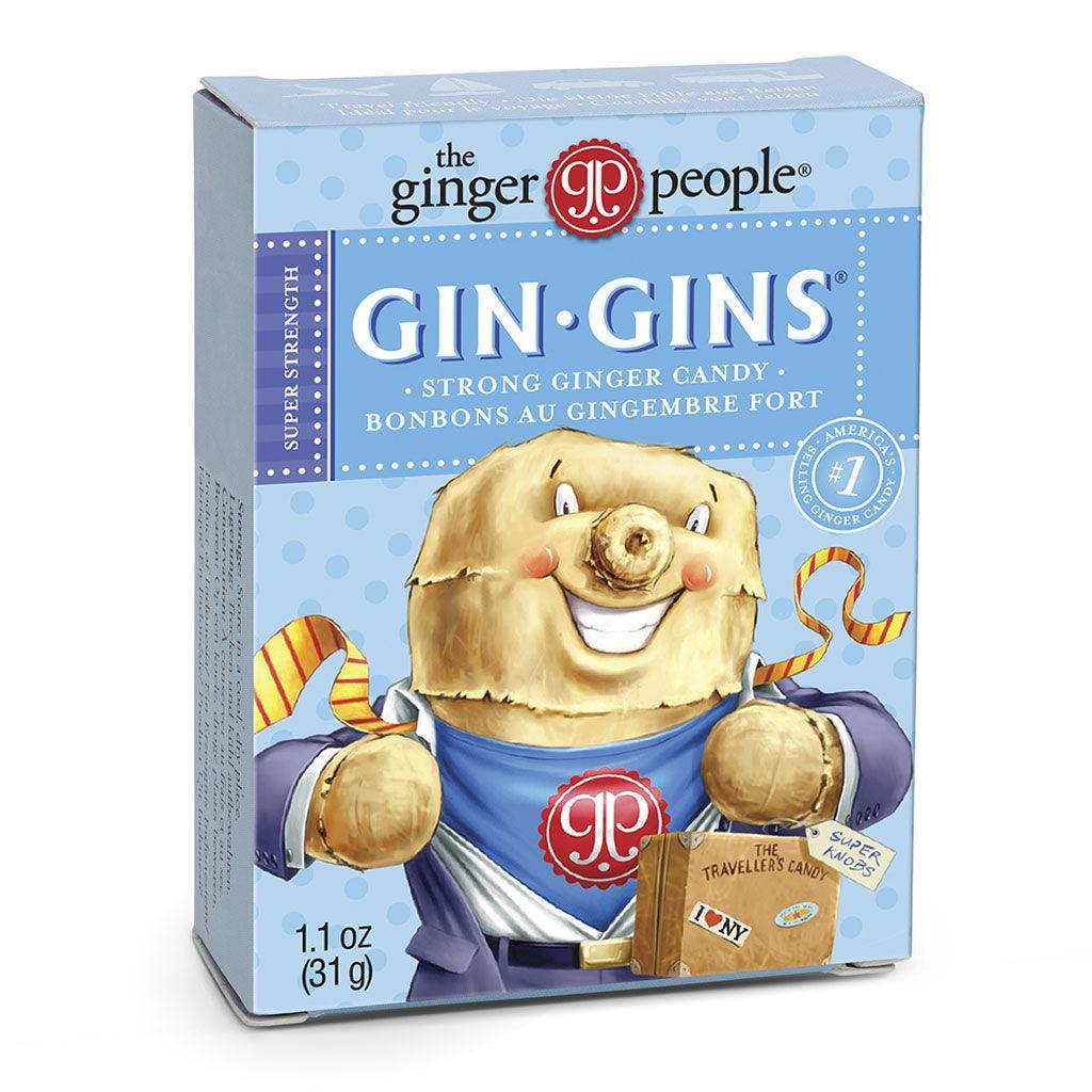 Gin Gins Strong Ginger Candy Ginger People - La Boite à Grains