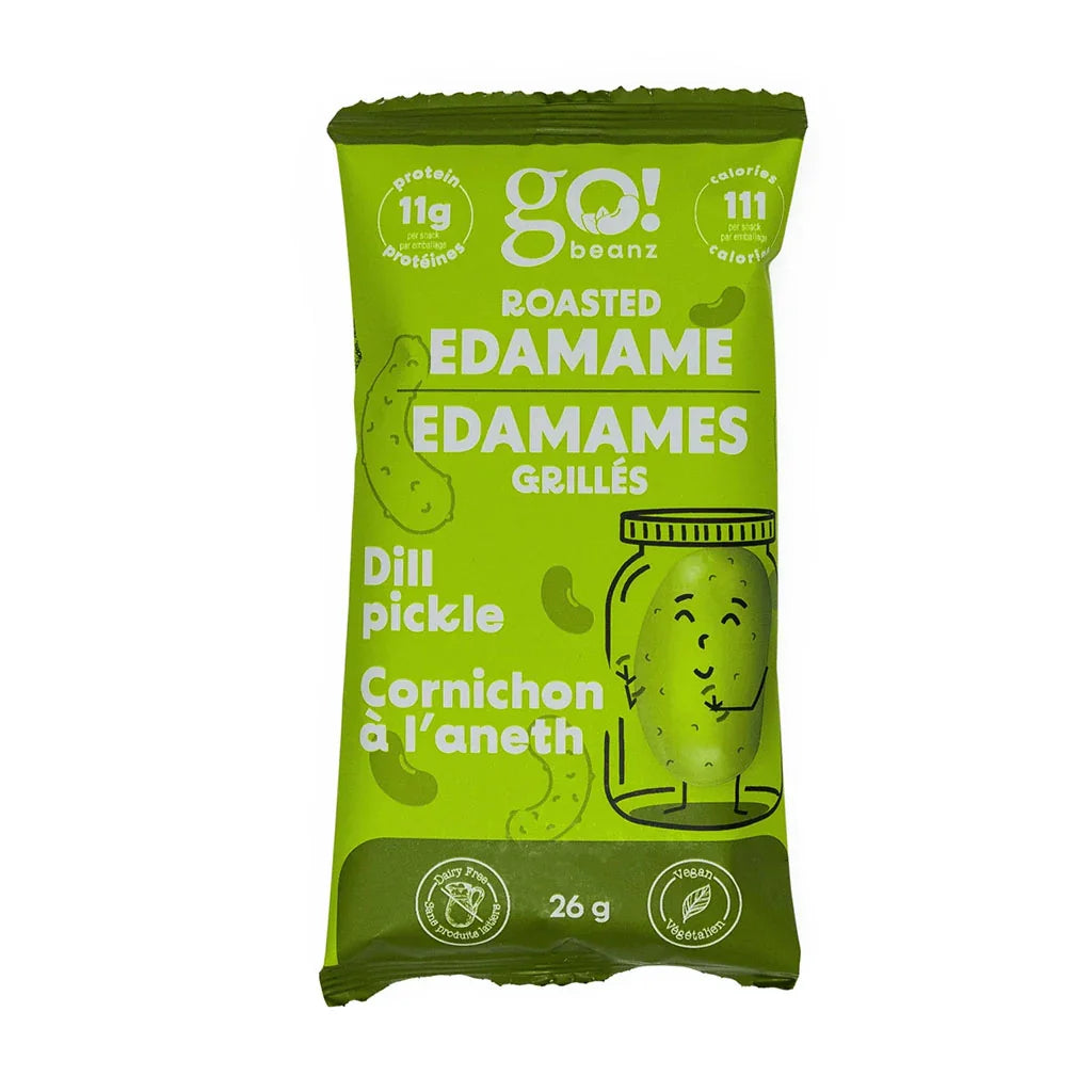 grilled edamame dill pickles Go Beanz - La Boite à Grains