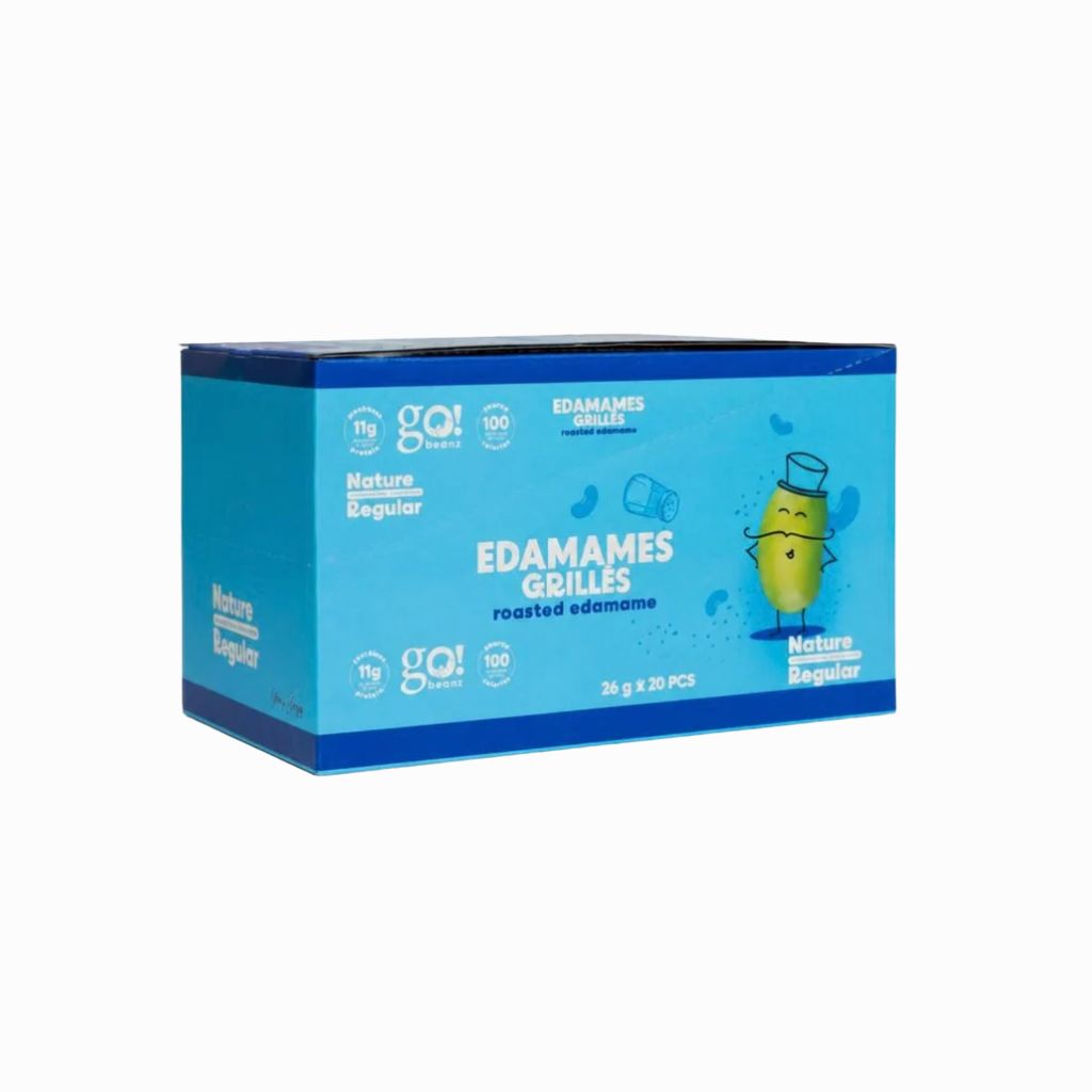 go beanz edamames grillés nature - La Boite à Grains
