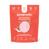 good protein boisson tout-en-un fraises et crème - La Boite à Grains