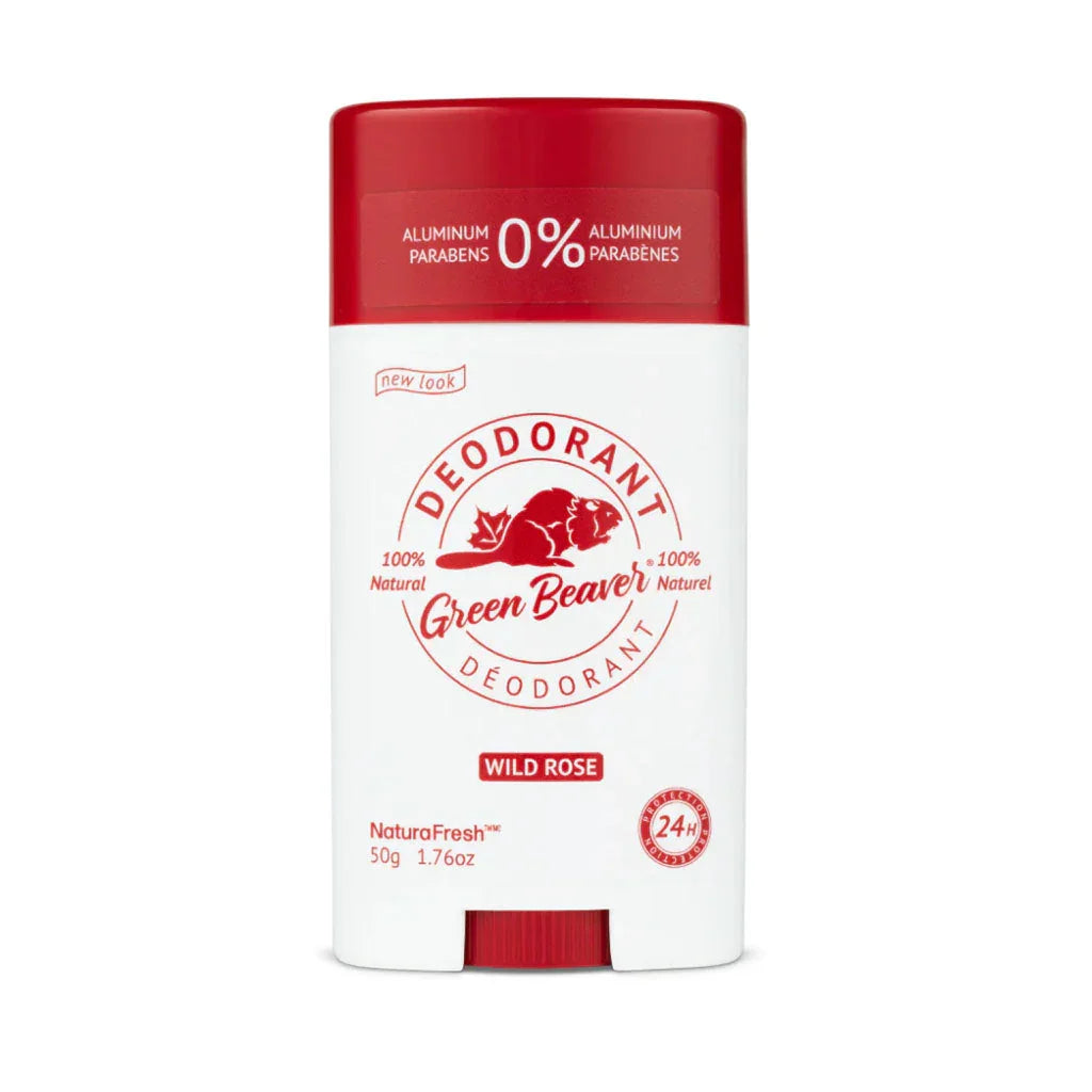 green beaver natural deodorant wild rose 50 g