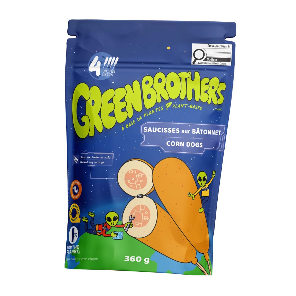 saucisses sur bâtonnet Green Brothers - La Boite à Grains