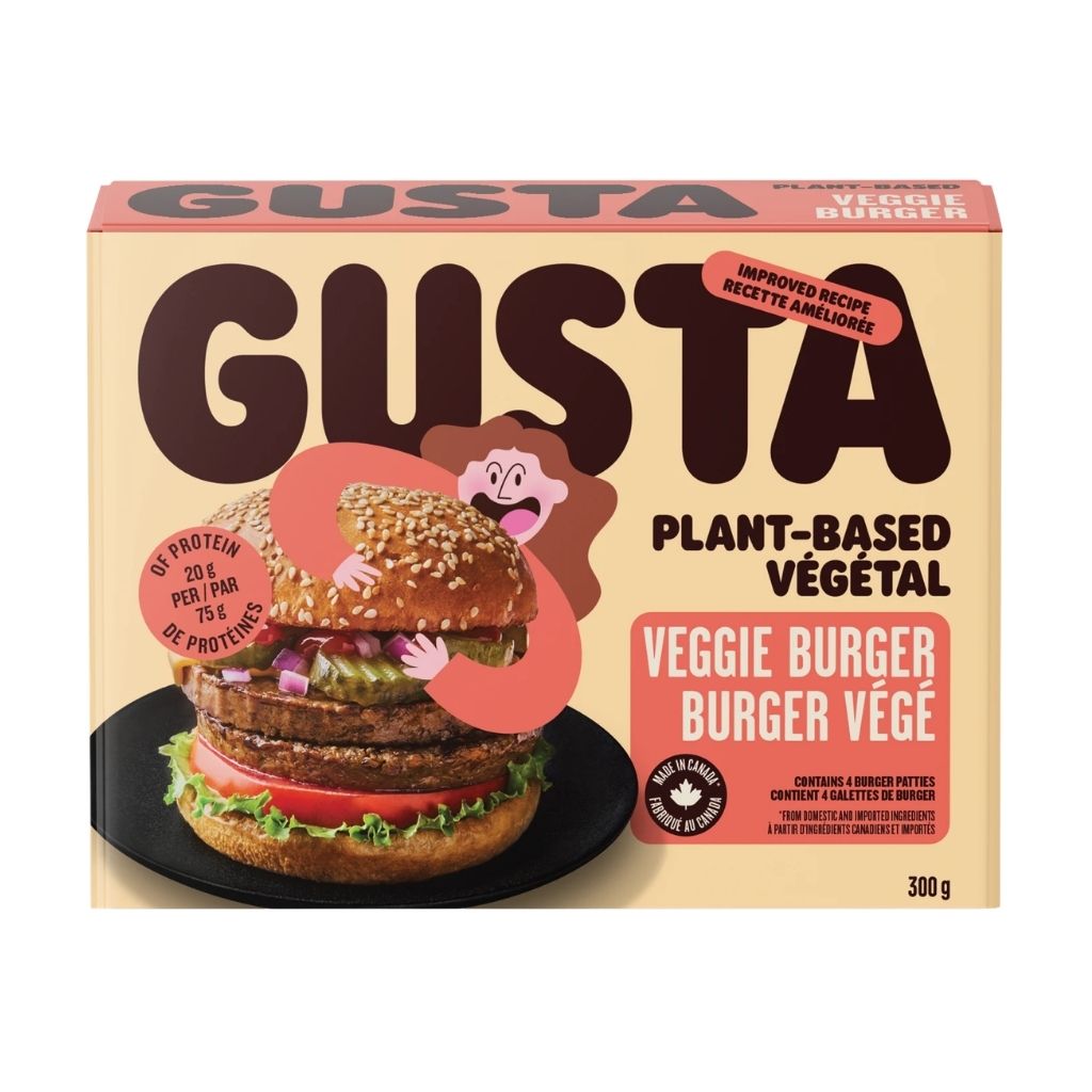 burger végé Gusta - La Boite à Grains