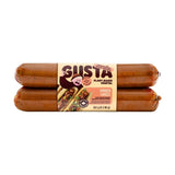 saucisse de seitan épices fumées Gusta - La Boite à Grains