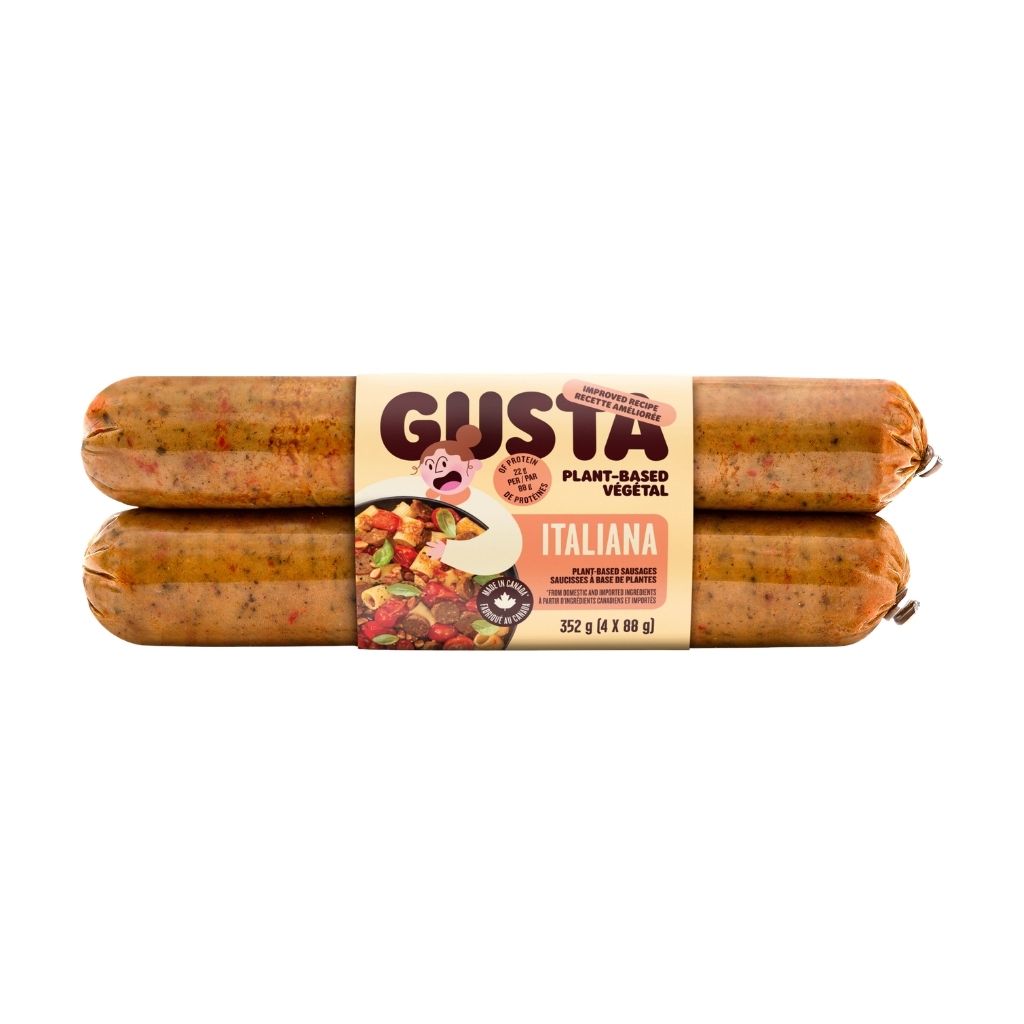 saucisse de seitan italiana Gusta - La Boite à Grains