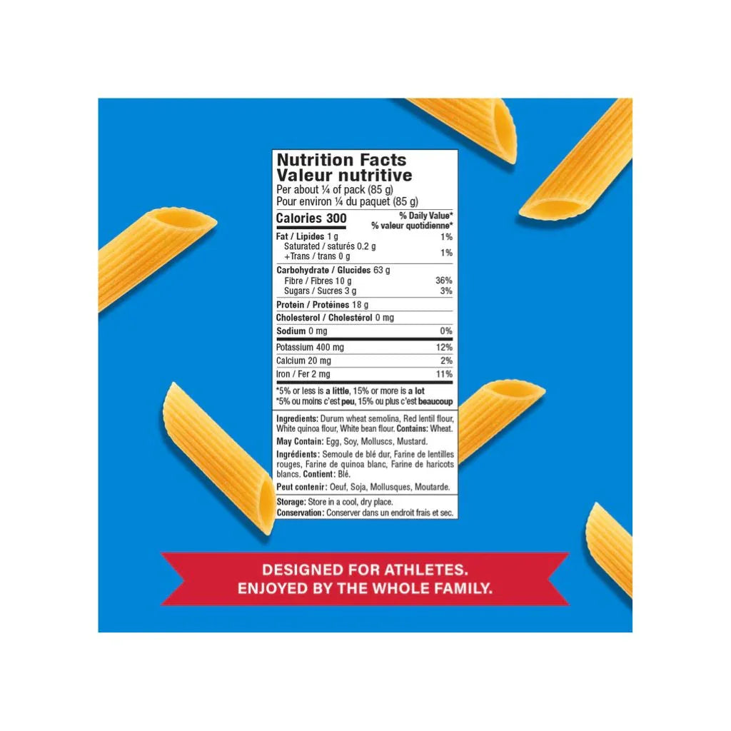 HappiEats penne Sport Pasta - La Boite à Grains