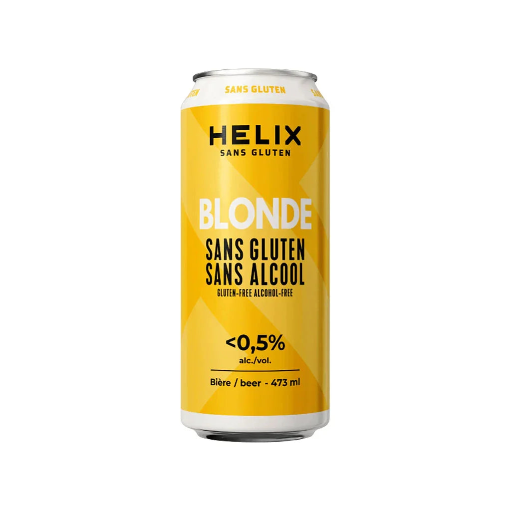 bière blonde sans gluten sans alcool Helix - La Boite à Grains