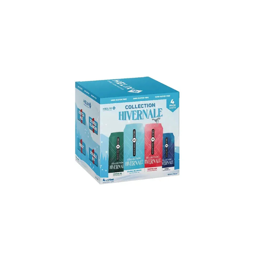 gluten-free beers winter collection Helix - La Boite à Grains
