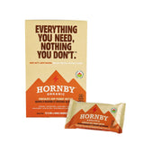 Boite de 12 barres Énergétique Beurre d'Arachide et Brisures de Chocolat Hornby Organic 12x80 g - La Boite à Grains