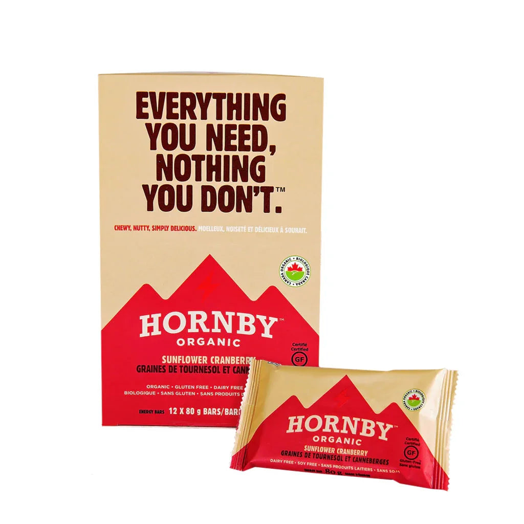 Box of 12 Sunflower Seed and Cranberry Energy Bars 12x80 g - La boite à grains