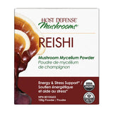 host defense mushrooms reishi powder energy support and stress relief 100 g - la boite à grains