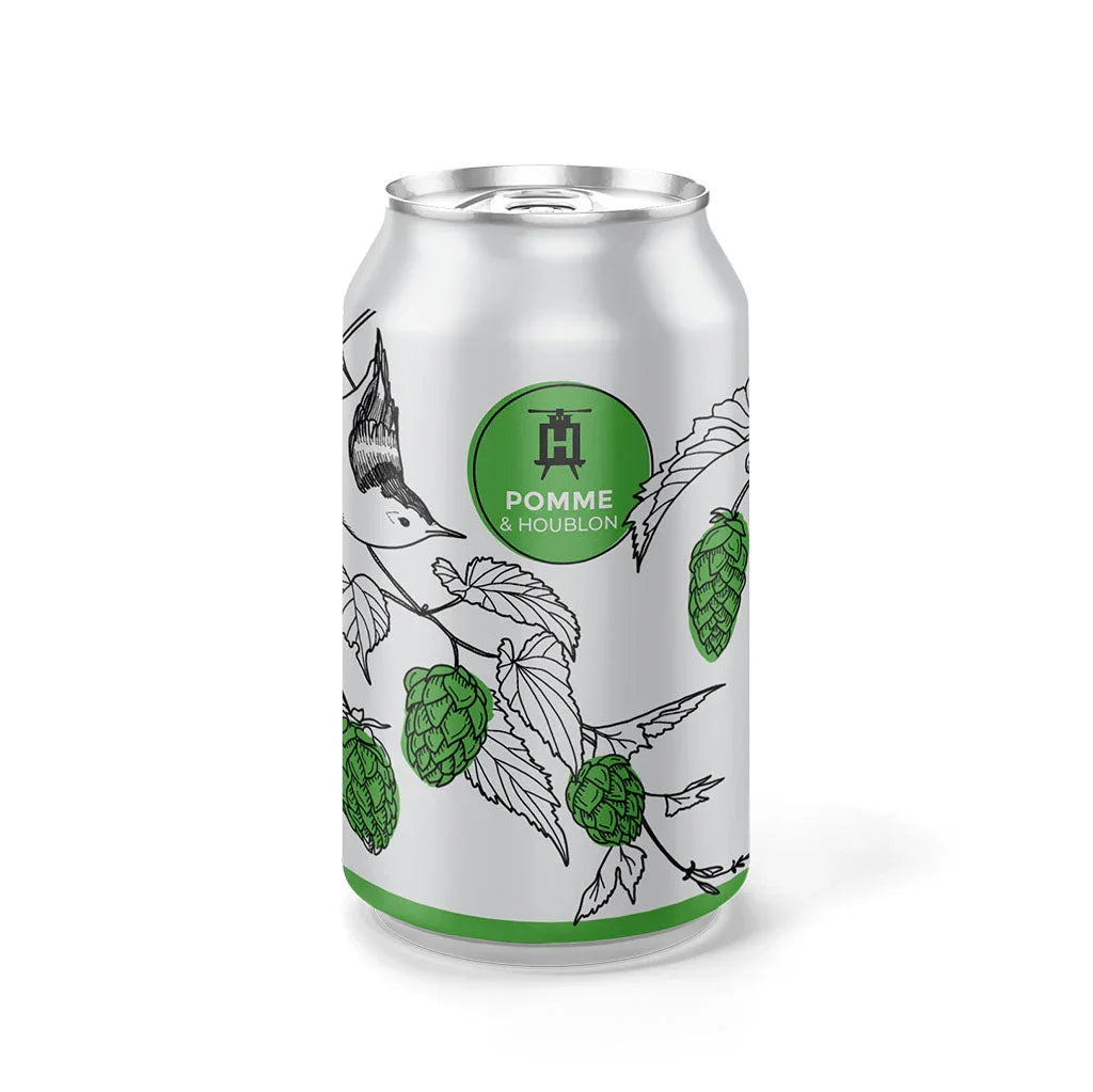 apple and hop cocktail Hugues Domaine de Lavoie - La Boite à Grains