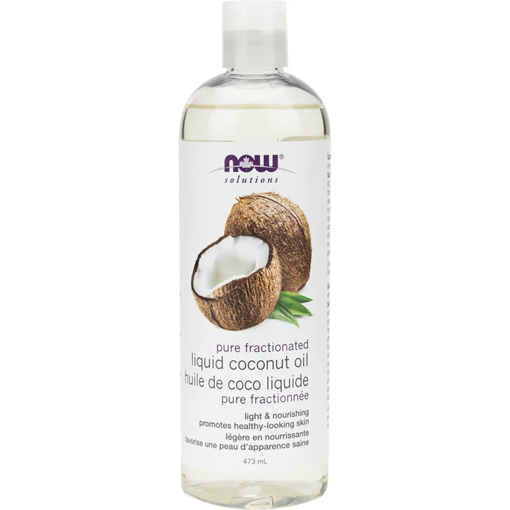 Huile de Coco Liquide Now - La Boite à Grains