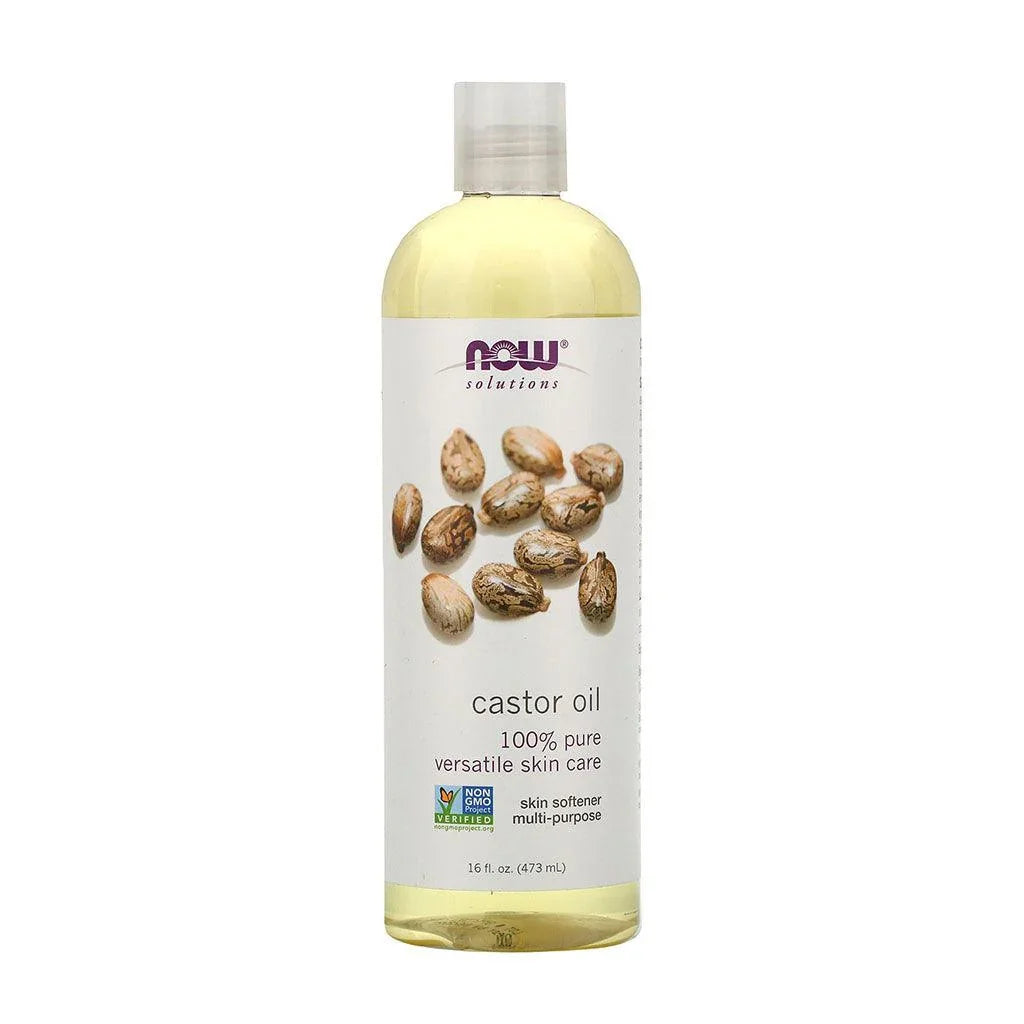 Huile de Ricin 100% Pure Now - La Boite à Grains