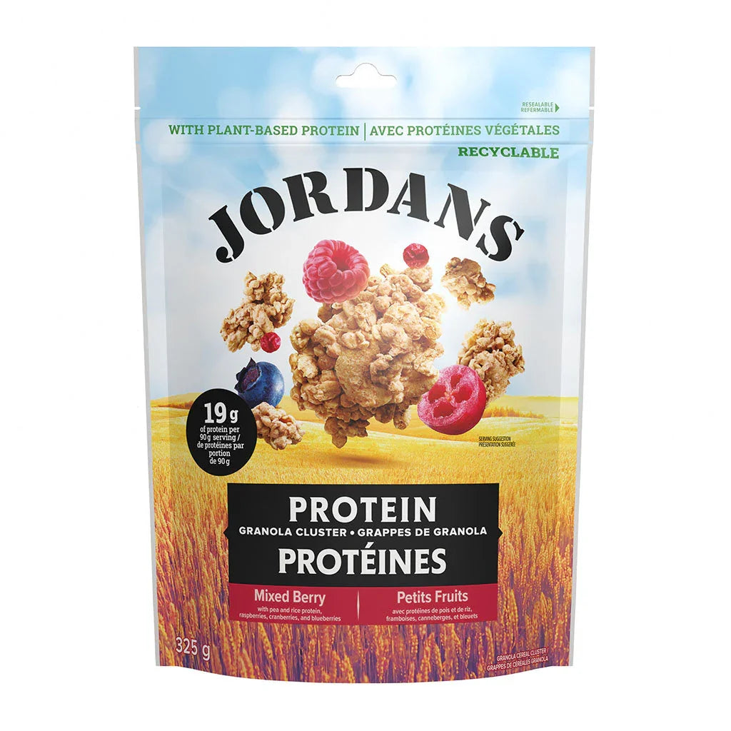 Jordans Berry Protein Granola Clusters - La Boite à Grains