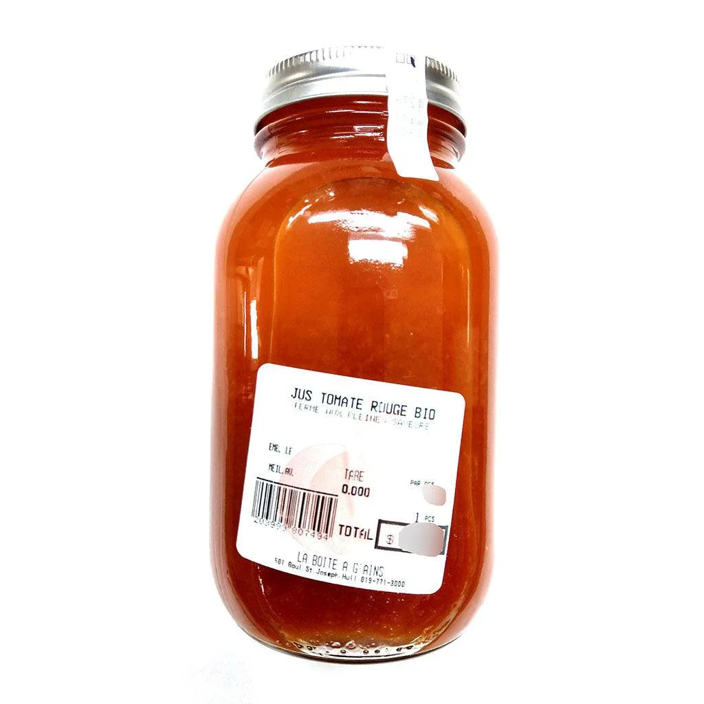 Jus de Tomates Rouges Biologique Ferme aux Pleines Saveurs - La Boite à Grains