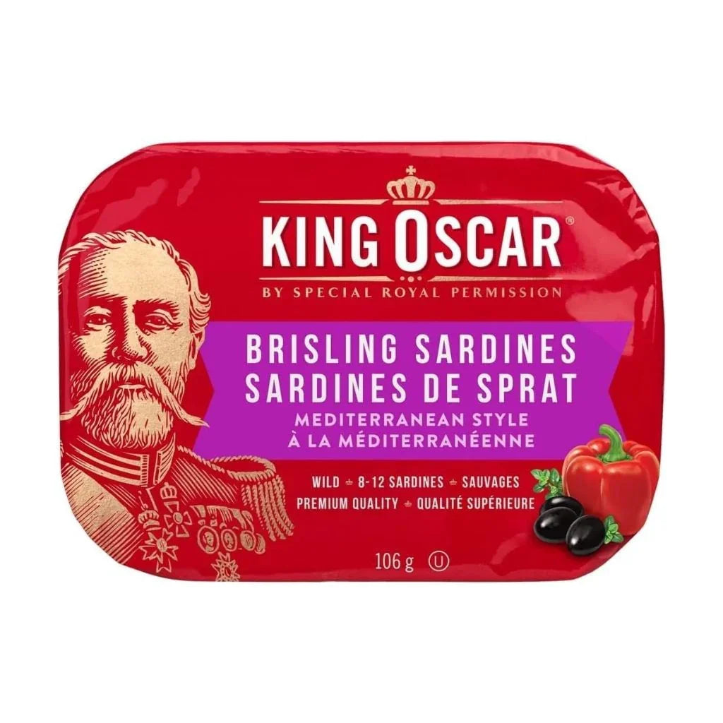 sardines de Sprat à la Méditerranéenne King Oscar - La Boite à Grains