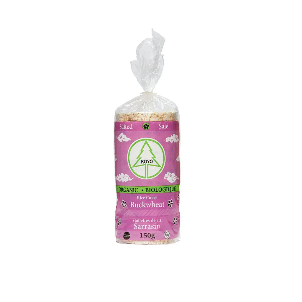 koyo galettes de riz sarrasin biologique salé 150 g - La Boite à Grains