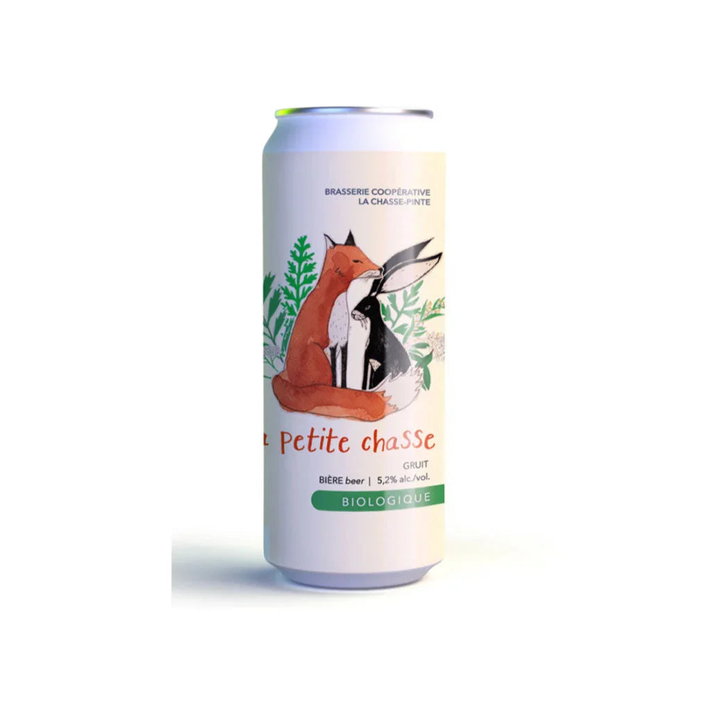 la chasse-pinte beer la petite chasse organic 473 ml - La Boite à Grains