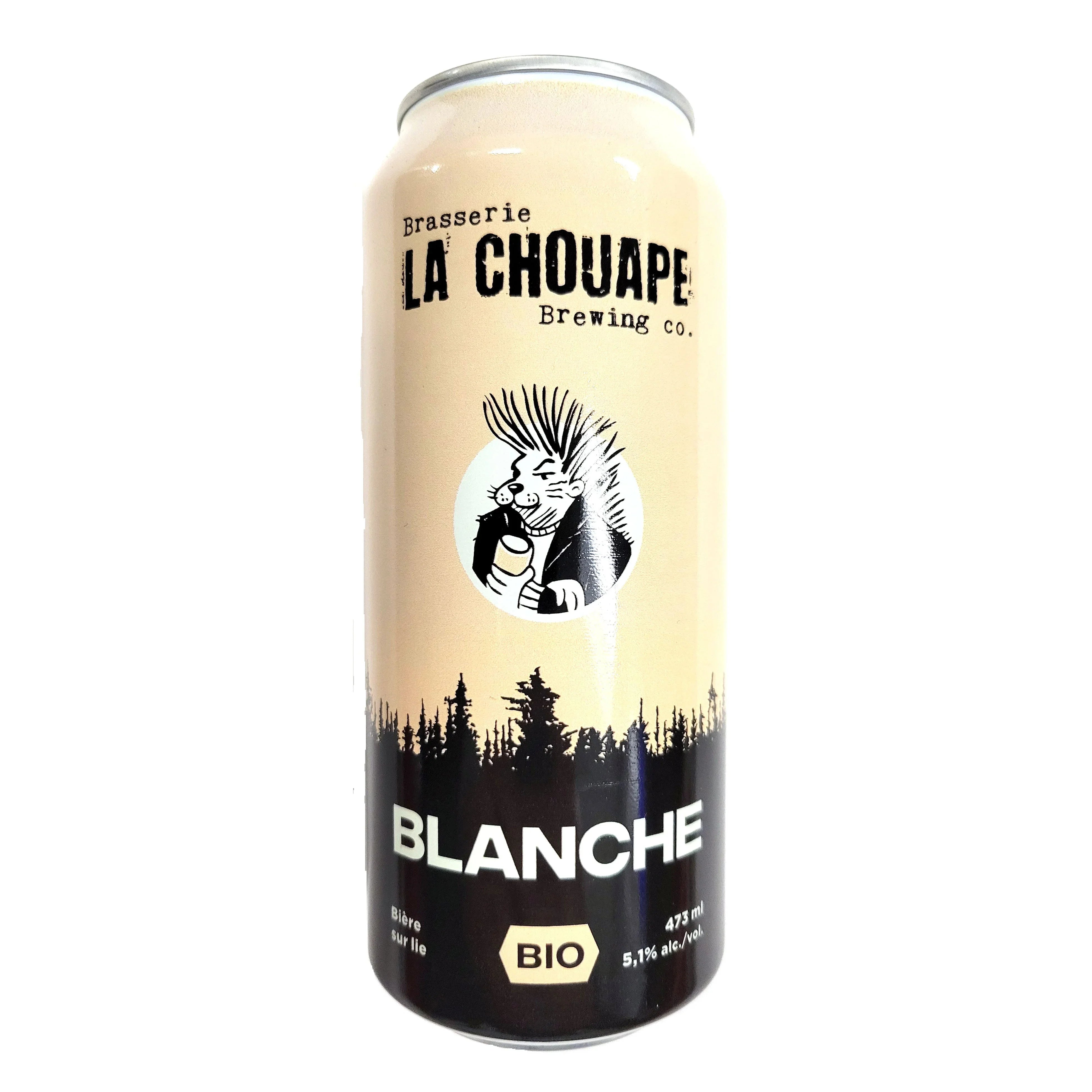 la chouape bière blanche bio 473 ml