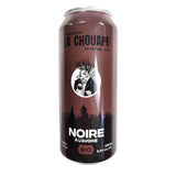 la chouape dark beer organic oats 473 ml
