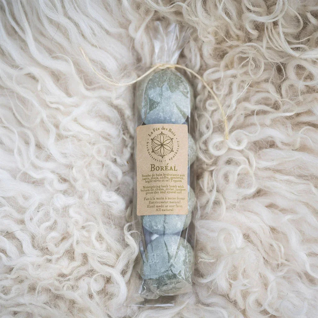Boréal La Fée des Bois Moisturizing Bath Bomb - La Boite à Grains