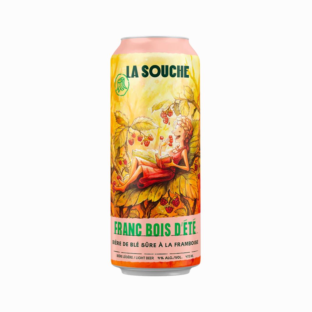 Franc Bois d'Été Sûre Raspberry Beer by La Souche - La Boite à Grains