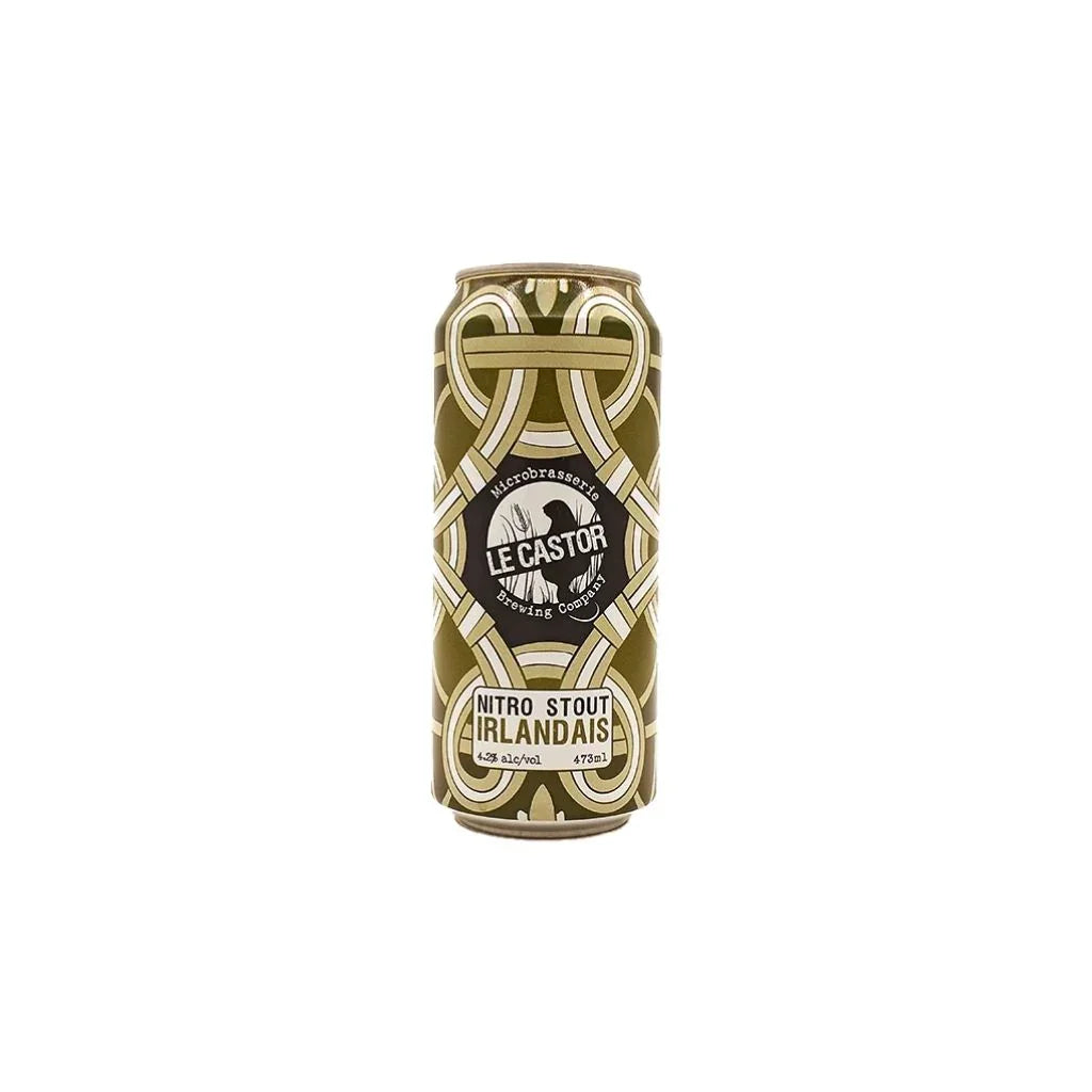 bière Nitro Stout Irlandais Le Castor - La Boite à Grains