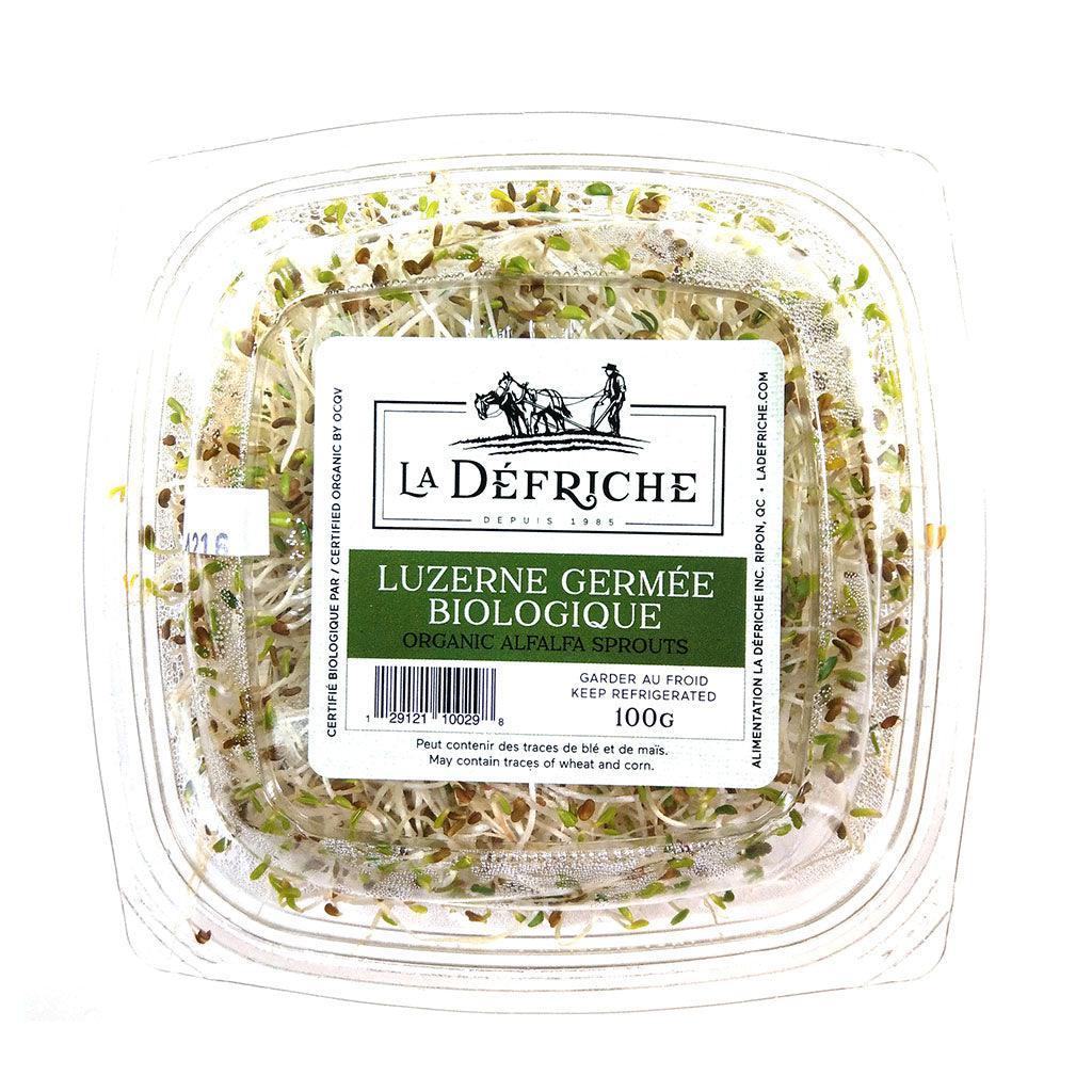 Organic Sprouted Alfalfa La Défriche - La Boite à Grains