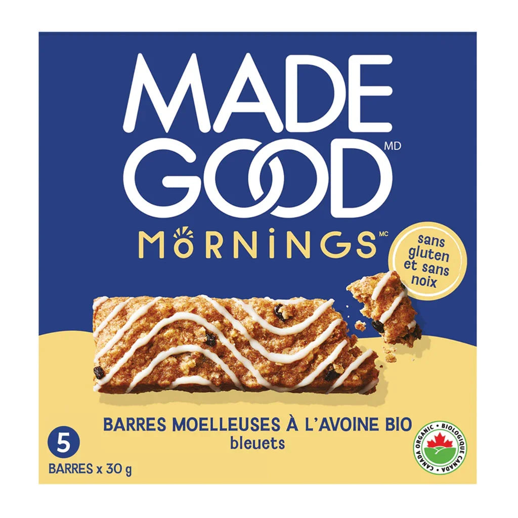 made good mornings blueberry oats - La Boite à Grains