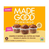 Made Good organic banana and chocolate chip baked oat cups - La Boite à Grains